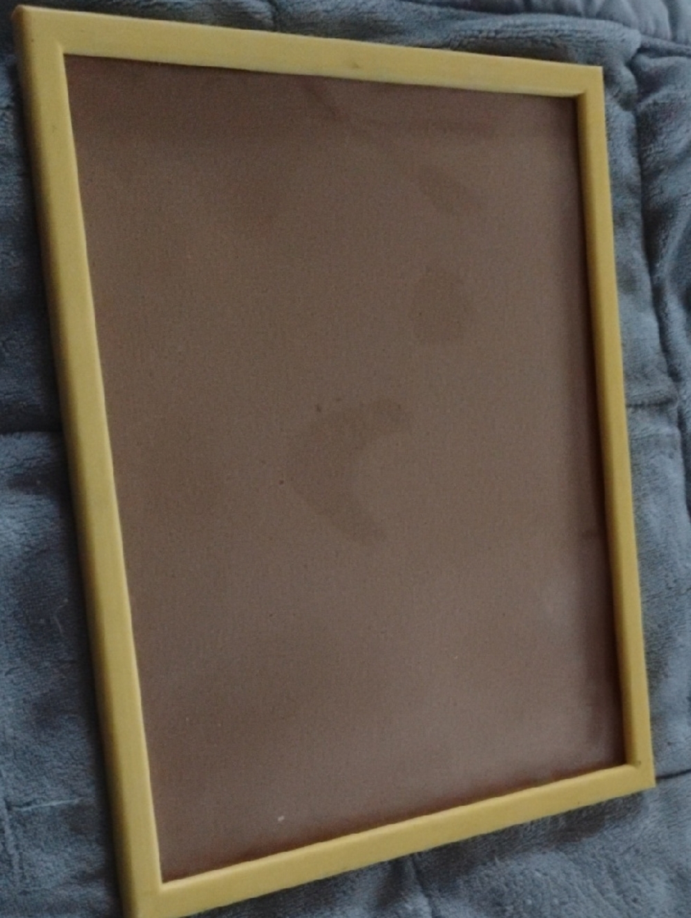 Yellow Plastic 8x10 Picture Frame